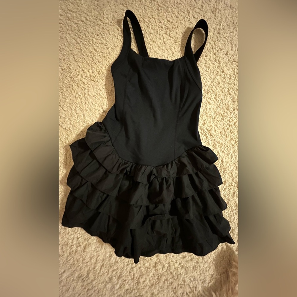 Brand new active free people movement ruffle romper